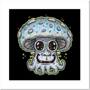 Tentacle Toadstool Posters and Art